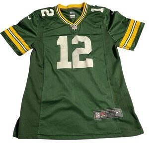 NFL Packers Rogers #12 Nike Jesus